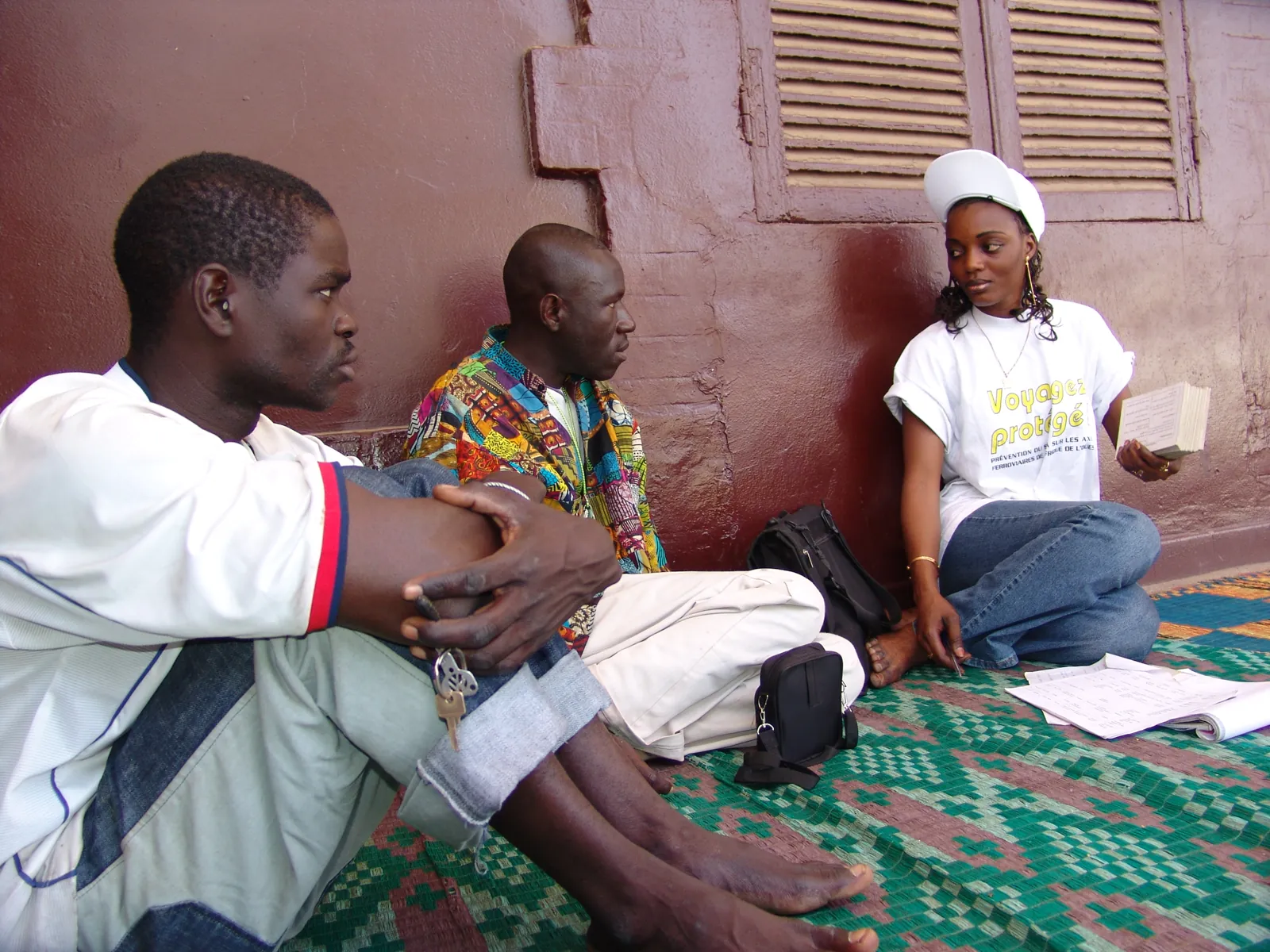 Sensibilisation au VIH/sida, programme Rail-Link, Sénégal
